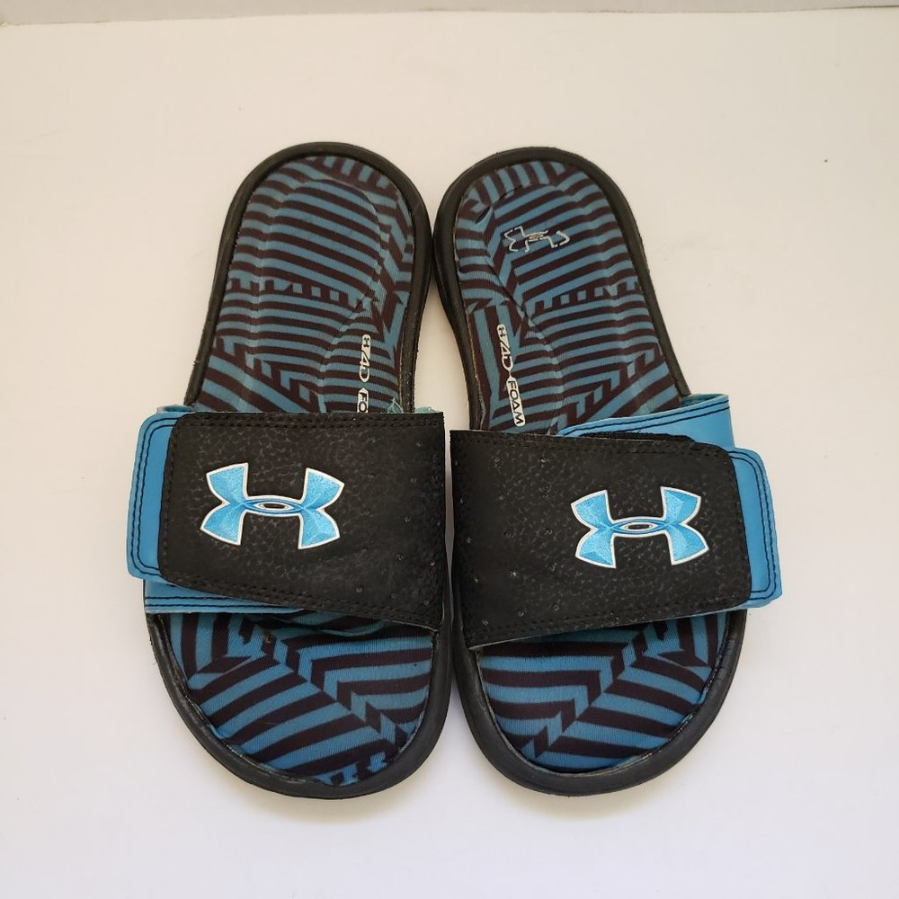 Boys Under Armour Slides